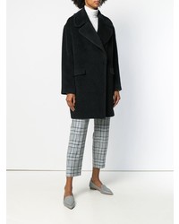 Женское черное пальто от Tagliatore