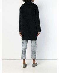 Женское черное пальто от Tagliatore