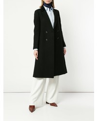 Женское черное пальто от Loveless