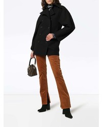 Женское черное пальто от Chloé