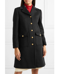 Женское черное пальто от Gucci