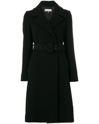 Женское черное пальто от Emilio Pucci