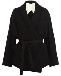 Женское черное пальто от Etoile Isabel Marant