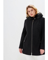 Женское черное пальто от Evans