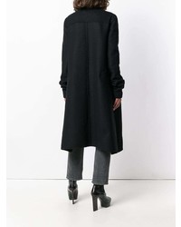Женское черное пальто от Rick Owens