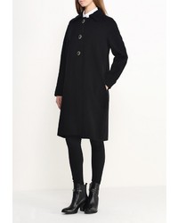 Женское черное пальто от Fontana 2.0