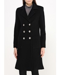 Женское черное пальто от Fontana 2.0