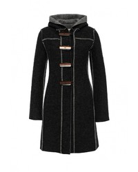 Женское черное пальто от Fontana 2.0