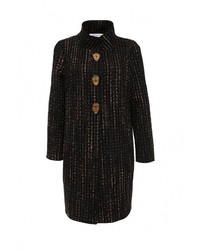 Женское черное пальто от Fontana 2.0