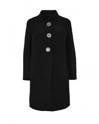 Женское черное пальто от Fontana 2.0