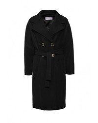 Женское черное пальто от Fontana 2.0