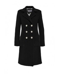 Женское черное пальто от Fontana 2.0