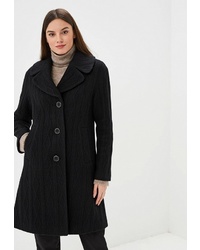 Женское черное пальто от Gamelia