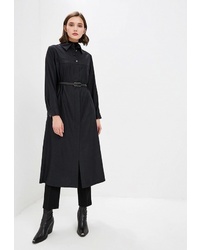 Женское черное пальто от Gamelia