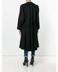 Женское черное пальто от Yves Saint Laurent Vintage