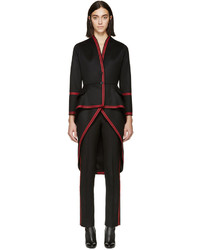 Женское черное пальто от Givenchy