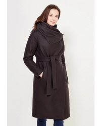 Женское черное пальто от GK Moscow