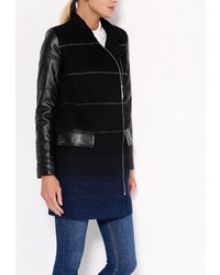 Женское черное пальто от Grand Style