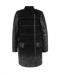 Женское черное пальто от Grand Style