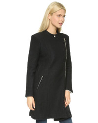 Женское черное пальто от BB Dakota