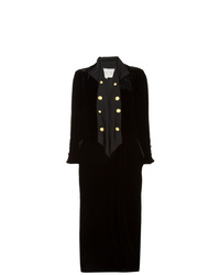 Женское черное пальто от Greg Lauren