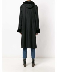 Женское черное пальто от Liska