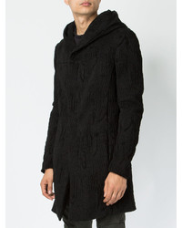 Мужское черное пальто от Masnada