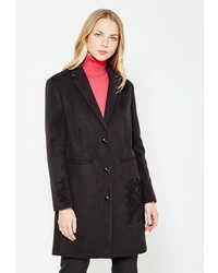 Женское черное пальто от Ice Play