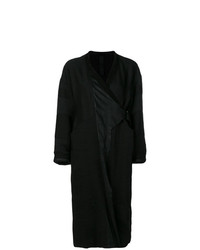 Женское черное пальто от Ilaria Nistri