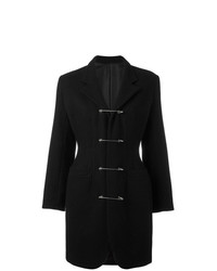 Женское черное пальто от Jean Paul Gaultier Vintage