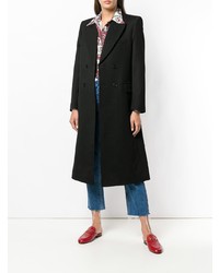 Женское черное пальто от Isabel Marant