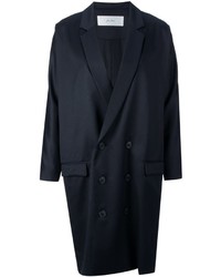 Женское черное пальто от JULIEN DAVID