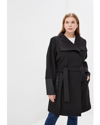 Женское черное пальто от Junarose
