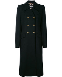 Женское черное пальто от Just Cavalli