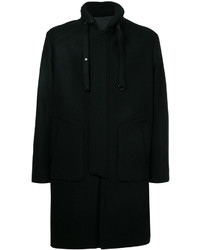 Мужское черное пальто от Juun.J