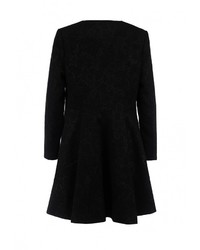 Женское черное пальто от LAMANIA