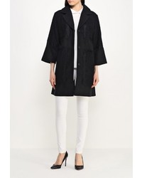 Женское черное пальто от LAMANIA