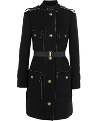 Женское черное пальто от Lanvin