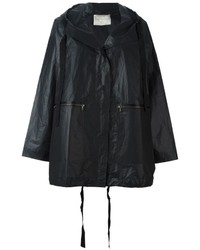 Женское черное пальто от Lanvin