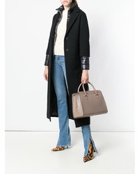 Женское черное пальто от Herno