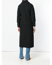 Женское черное пальто от Herno