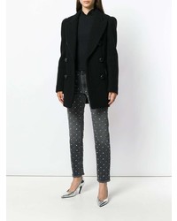 Женское черное пальто от Isabel Marant