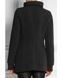 Женское черное пальто от Helmut Lang