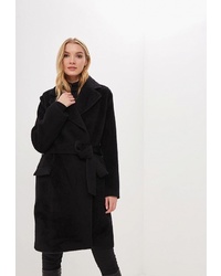 Женское черное пальто от Lezzarine