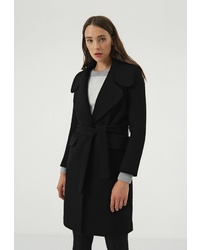 Женское черное пальто от Lime