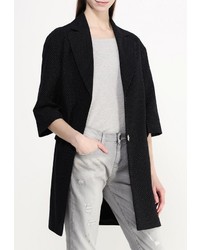 Женское черное пальто от Liu Jo