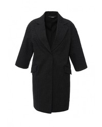 Женское черное пальто от Liu Jo