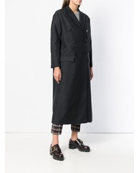 Женское черное пальто от Prada