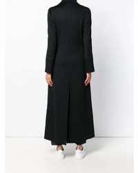 Женское черное пальто от Alberto Biani