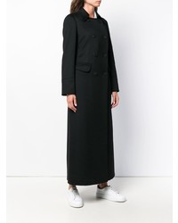 Женское черное пальто от Alberto Biani